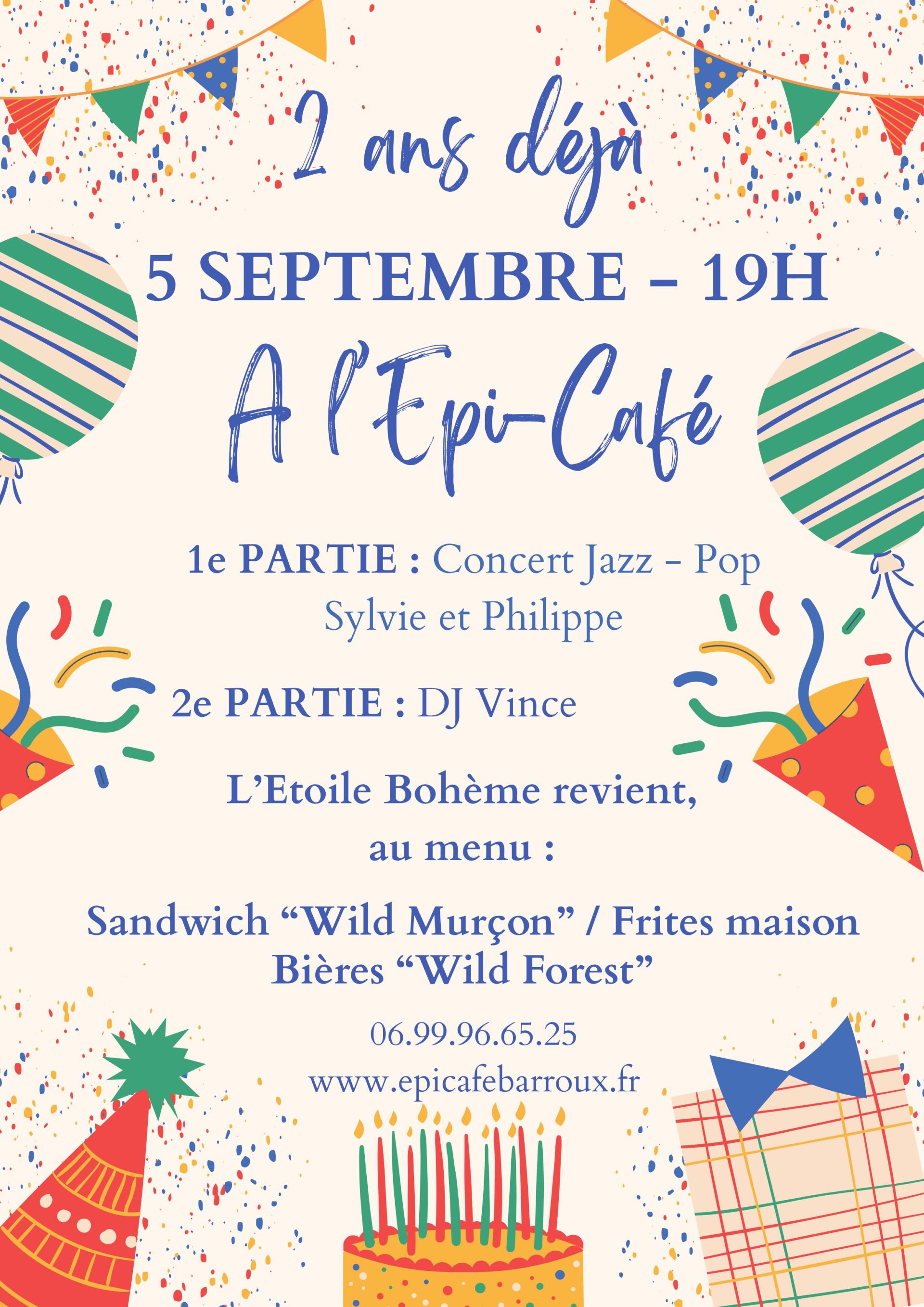 Anniversaire Epi-Café
