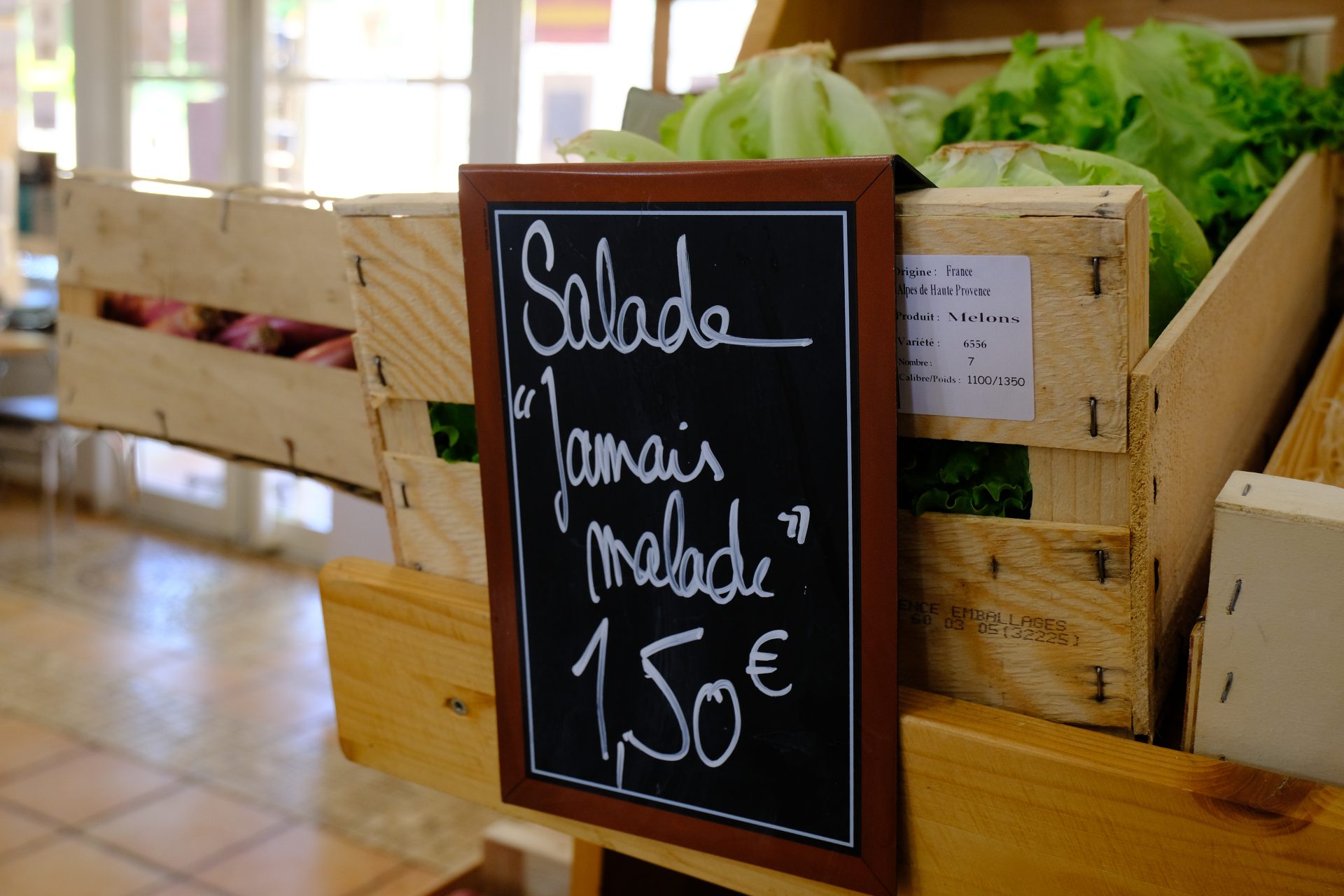 Produits frais des champs